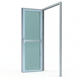 50#玻璃平口門（50門扇）